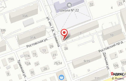 Парикмахерский салон Елена на Ростовской улице на карте