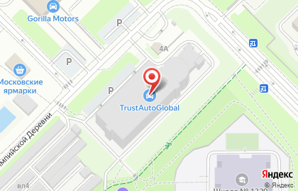 TrustAutoGlobal на карте
