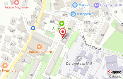 Магазин зоотоваров Любимчик на Ростовской улице на карте