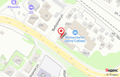 АвтоYes в Октябрьском районе на карте