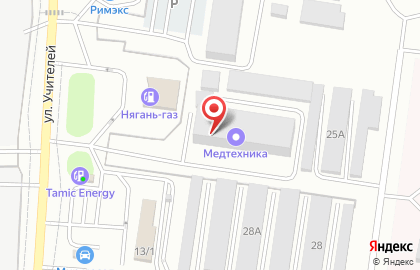 Производственно-торговое предприятие Медтехника на Машиностроителей на карте