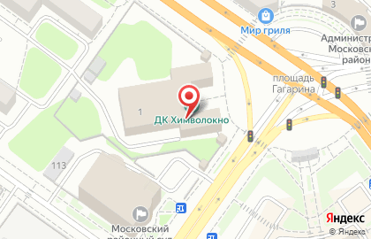 Шарм на площади Гагарина на карте