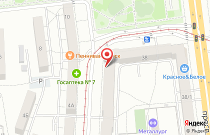 Магазин спортивных товаров в Омске на карте