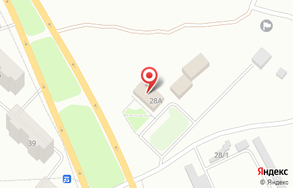 Автостоянка в Кемерово на карте