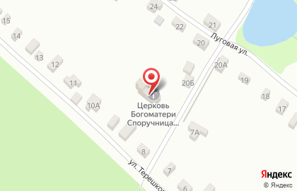 Храм во имя иконы Божией Матери споручницы грешных на карте