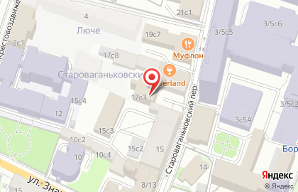 Slomanzamok в Староваганьковском переулке на карте