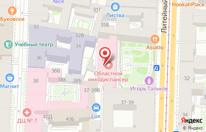 Автошкола СПбГУСЭ на Литейном проспекте на карте
