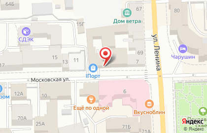Магазин Портал на Московской улице на карте