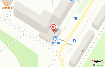 Гипермаркет Магнит в Мурманске на карте