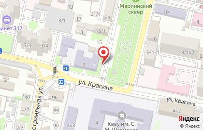 Клуб каратэ Торнадо на Октябрьской улице на карте