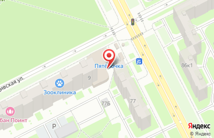 Бистро в Санкт-Петербурге на карте