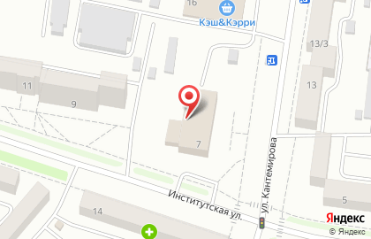 ОАО Банкомат, Дальневосточный банк Сбербанка России на Институтской улице на карте
