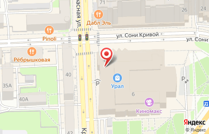 Yota в Челябинске на карте