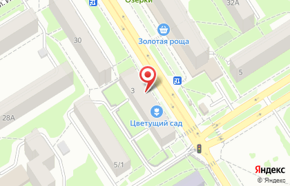 Магазин тканей Дюжина на Российской улице на карте