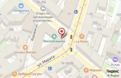 Торговый комплекс Ямской на карте
