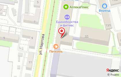 Пекарня Печкинъ в Нижнем Новгороде на карте