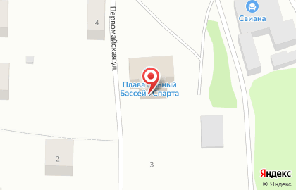 Плавательный бассейн Спарта на карте