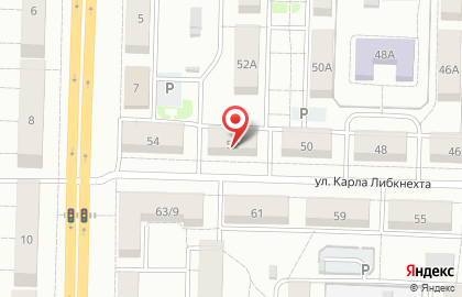 Салон ритуальных услуг Грань на улице Карла Либкнехта на карте