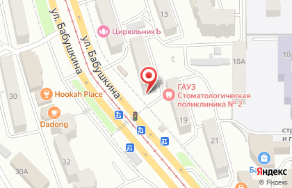 Продовольственный магазин Белорусские продукты в Октябрьском районе на карте
