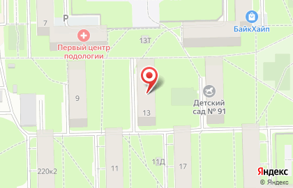Муниципальный Округ Звёздное на карте