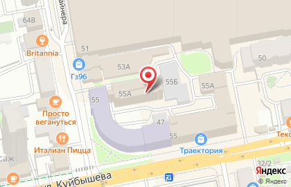 Конструктив на улице Вайнера на карте