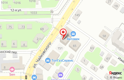 Магазин итальянской пряжи и тканей на улице Чайковского, 149 на карте