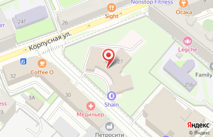 Клиника доктора Груздева на метро Чкаловская на карте