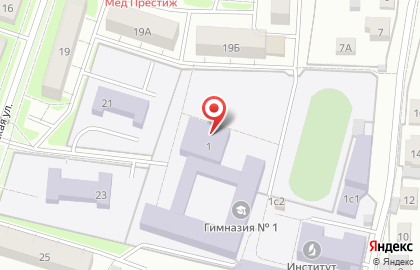 # 1 в Серпухове на карте