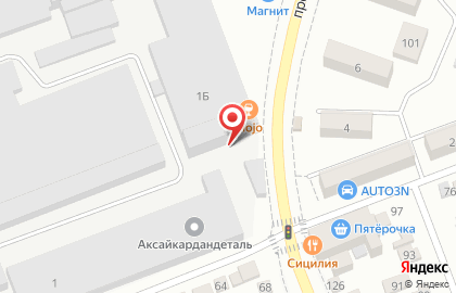 ОАО Банкомат, ГазПромБанк на улице Ленина 1 на карте