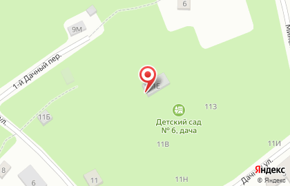 Детский сад №6 в Выборгском районе на карте
