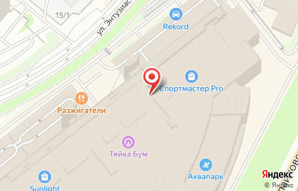 Магазин обуви и аксессуаров kari на улице Энтузиастов на карте