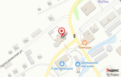Магазин по продаже овощей и фруктов в Якутске на карте