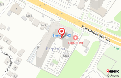 Багратион, ЗАО Единство на карте