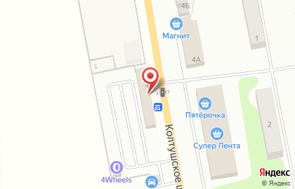 Продуктовый магазин в Санкт-Петербурге на карте