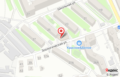 Супермаркет Гроздь в Ленинском районе на карте