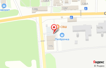 Дискаунтер Пятёрочка на Октябрьской улице на карте