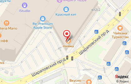 Магазин корейской косметики Keauty в Шараповском проезде на карте
