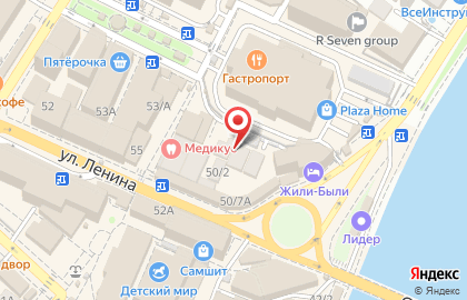 Магазин товаров для ногтевых студий Sochinails на Демократической улице на карте