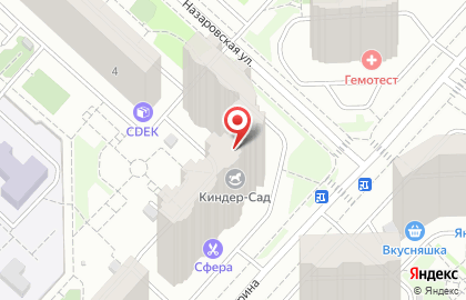 Салон Территория Красоты на проспекте Гагарина на карте