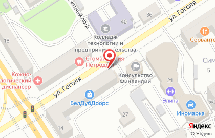 Цветочная лавка в Петрозаводске на карте