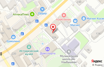 Торгово-монтажная компания Окна Компас на улице Ленина на карте