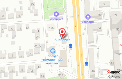 "Клинический" рынок на карте