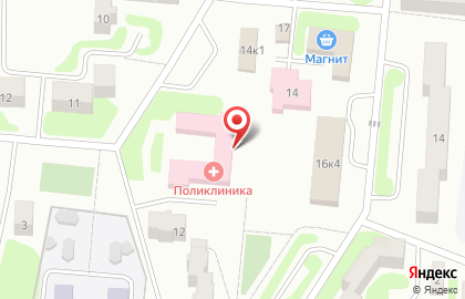 Поликлиника №4 в Курске на карте
