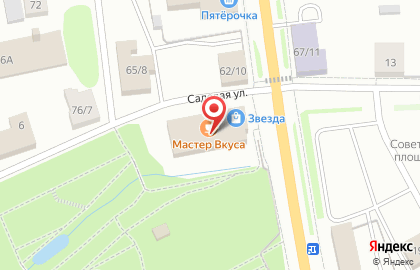 Служба доставки цветов Flogoods в Бежецке на карте