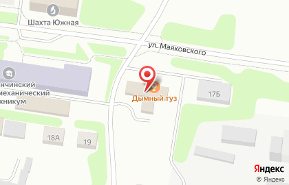 Автомойка ПитСтоп на улице Маяковского на карте