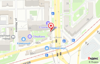 Салон цветов Офелия в Металлургическом районе на карте