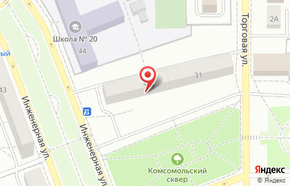 Парк-стадион Химмаш, ЕМУП в Хибиногорском переулке на карте