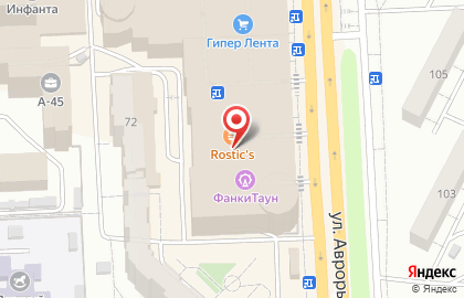 Кофейня Bonfix в Железнодорожном районе на карте
