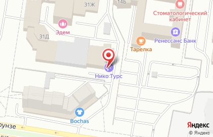Агентство по страхованию Меридиан-31 в Автозаводском районе на карте