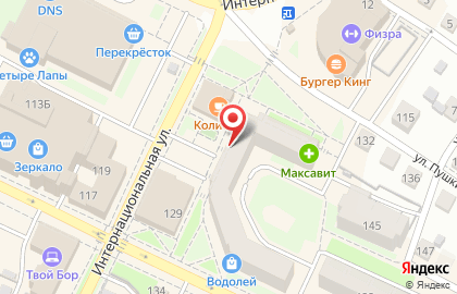 Магазин детских товаров на улице Ленина на карте